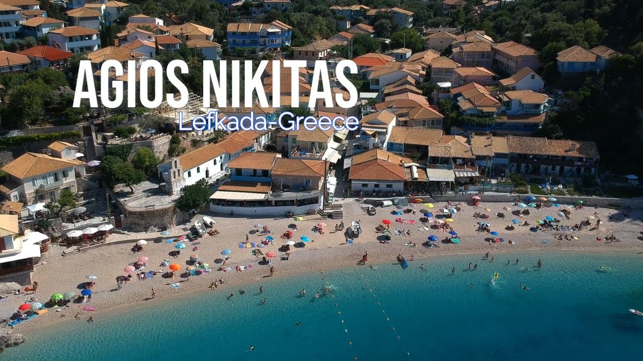 Lefkada's Hidden Paradises with the DJI Spark | Aerial Journey over Agios Nikitas, Milos & Egremni