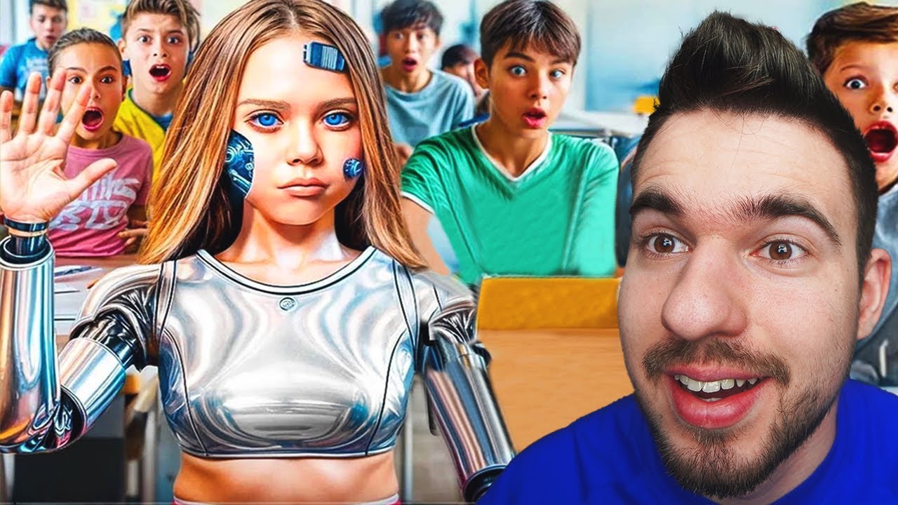 ROBOT LÁNYT KÜLDTEK AZ ISKOLÁBA!