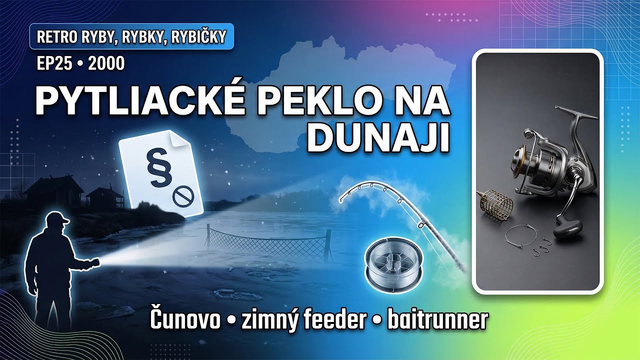 EP25 | Pytliacke peklo na Dunaji & Zimný feeder | Retro Ryby, Rybky, Rybičky (25/2000)