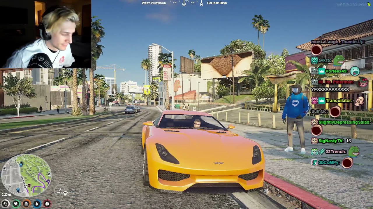 xQc Jean Paul GTA No Pixel RP | #11 (Part 5/6)