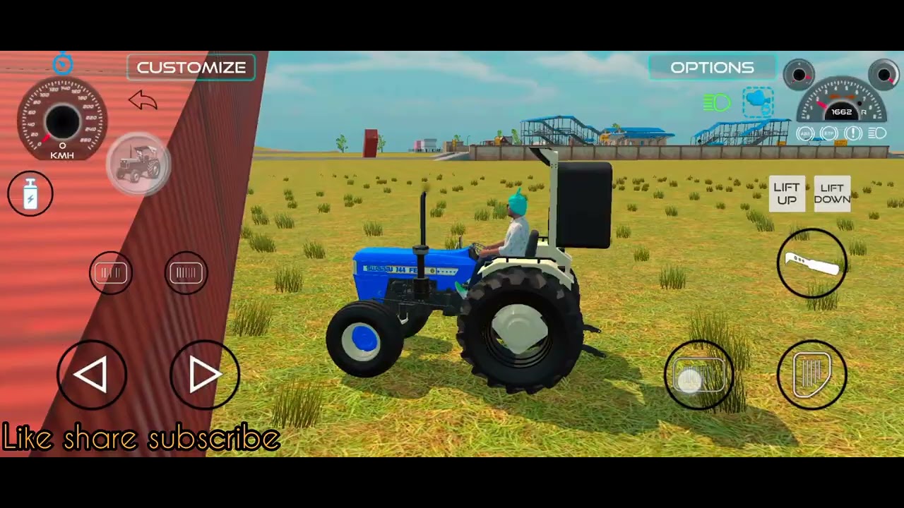 पाजी ने गुस्से से छलांग लगाई TRACTOR GAME 2026 #games #tractor #gaming #yt #jcb #truckgame #gameplay