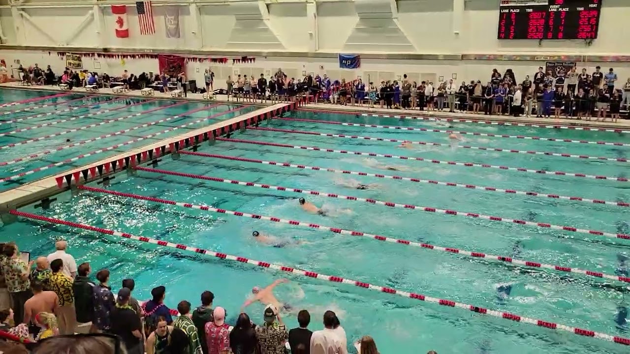 SUNYAC AMCC 200 Butterfly A finals