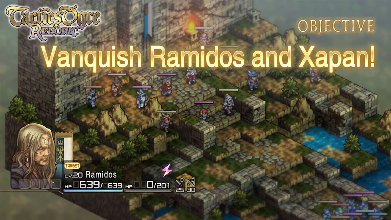 Tactics Ogre Reborn Almorica Castle Battle vs Xapan and Ramidos タクティクスオウガ リボーン