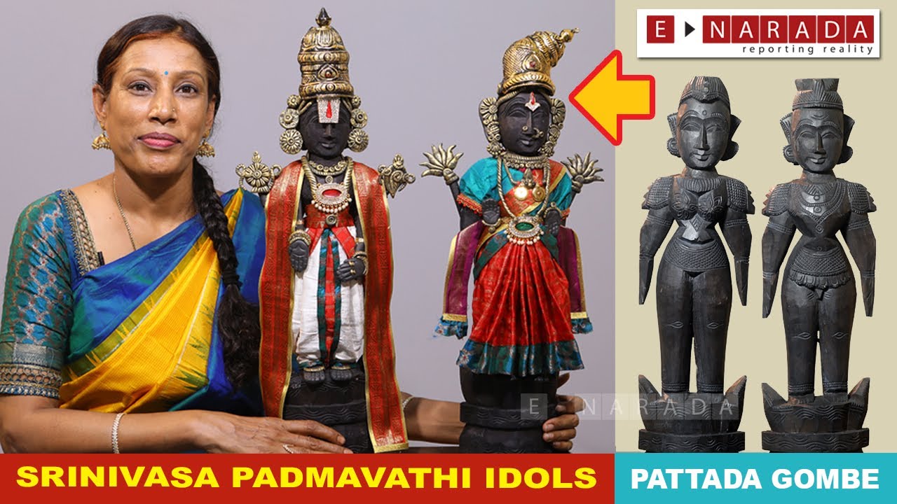 how to make lord venkateshwara | Pattada Gombe alankara |Tirupati Balaji |srinivasa idol wooden doll