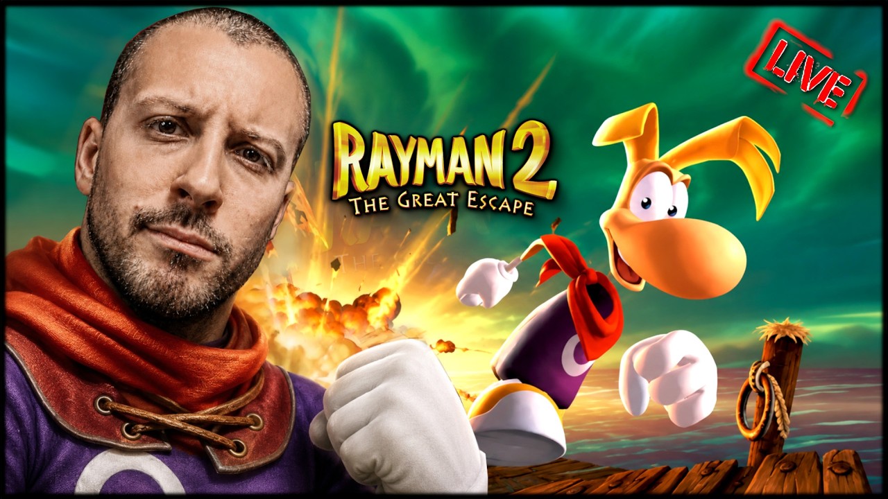 RAYMAN 2 👊 LEGENDARNA GIERECZKA! 🔴 [NA ŻYWO]