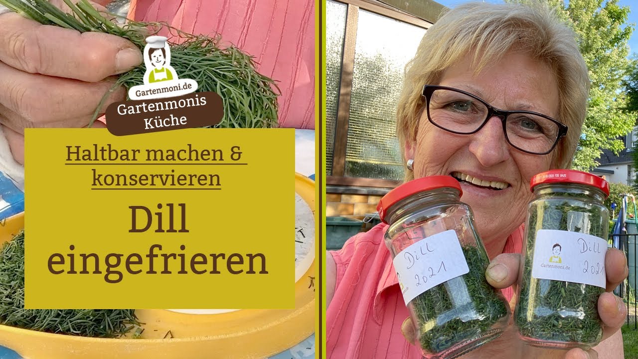 Dill ernten und einfrieren: Anleitung und Infos | Vorratshaltung