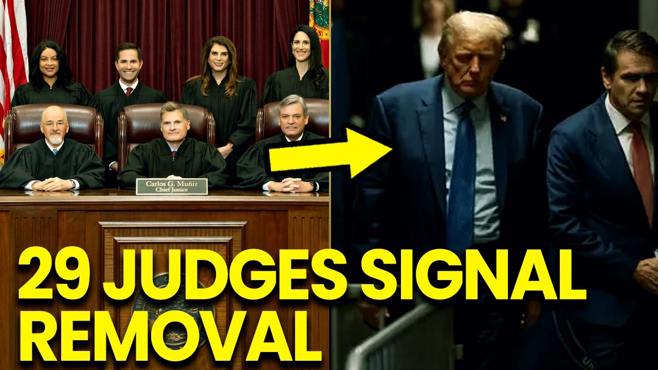 Trump STEP DOWN RUSHES as 29 Judges SIGNAL Removal