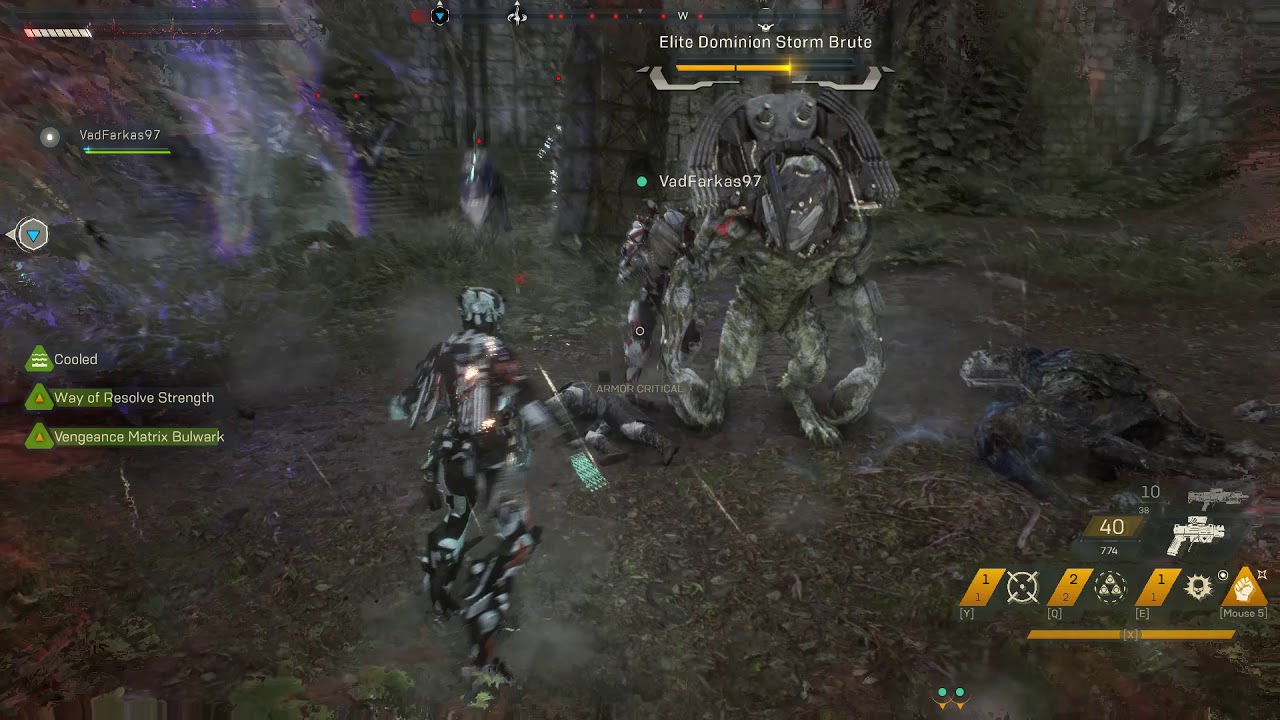 Anthem Interceptor GM2 melee build higlights.Part(1/3)