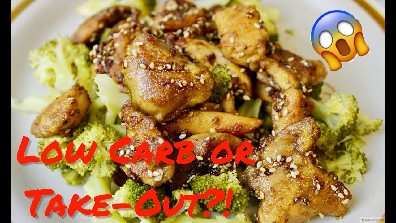Low Carb/ Keto Sesame Chicken
