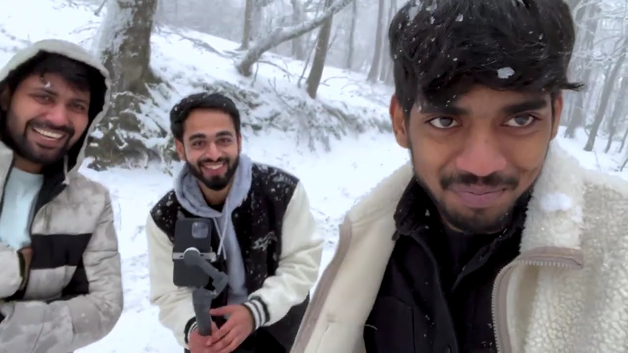 BEST SNOW Place Near TBILISI GEORGIA  | Winter In Tbilisi Georgia 2024 Vlog | Tbilisi snowfall