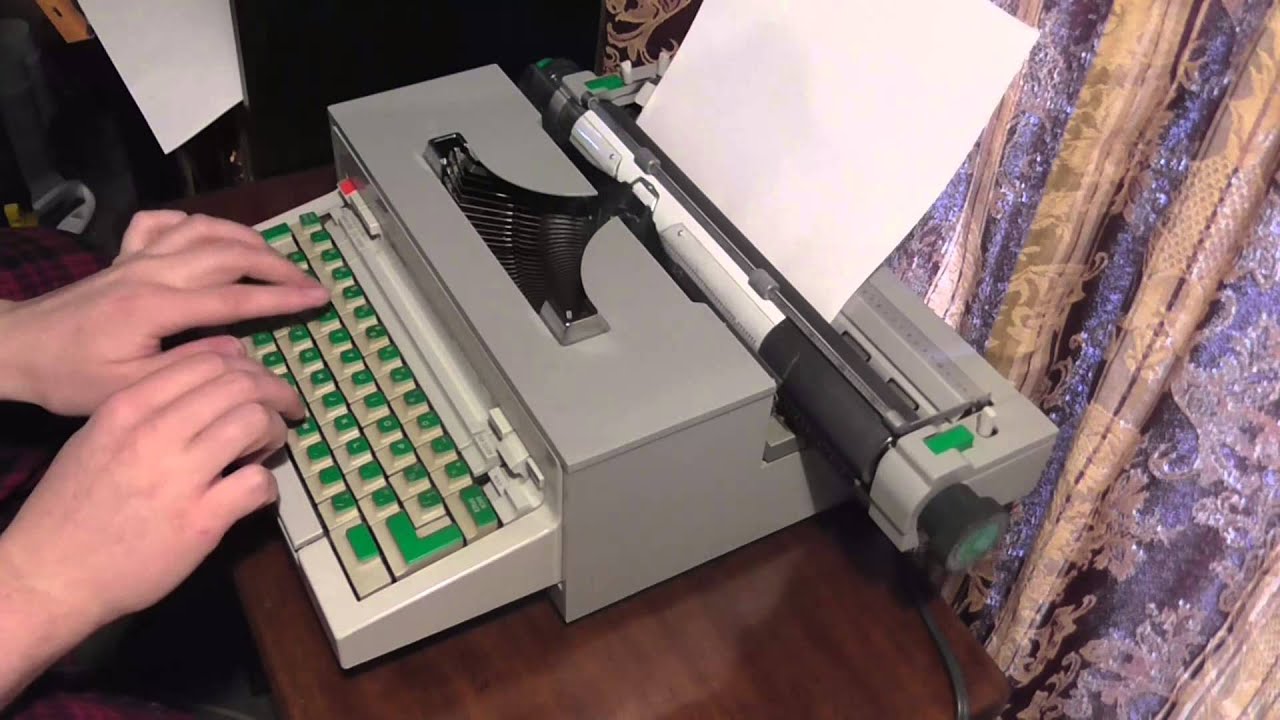 1964 Olivetti Praxis 48 Electric Assist Typewriter, another goodwill find!