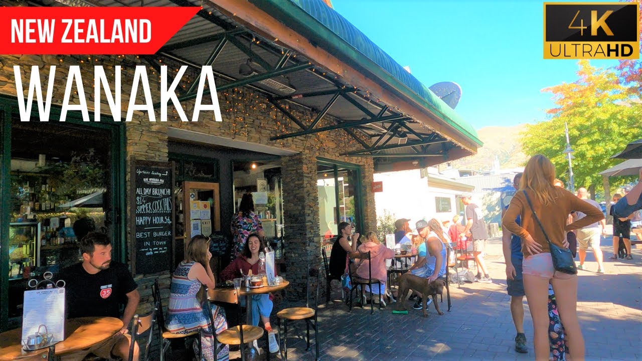 Wanaka, New Zealand | 4K Walking Tour