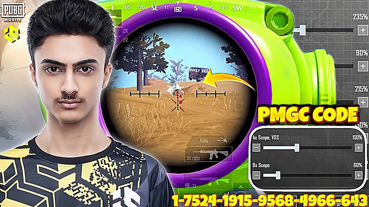 IC FALAK😱ГОТОВ К PMGC ПОСЛЕДНИЙ ШАНС 🚀НОВЫЙ КОД ЧУВСТВИТЕЛЬНОСТИ FALAK🎯