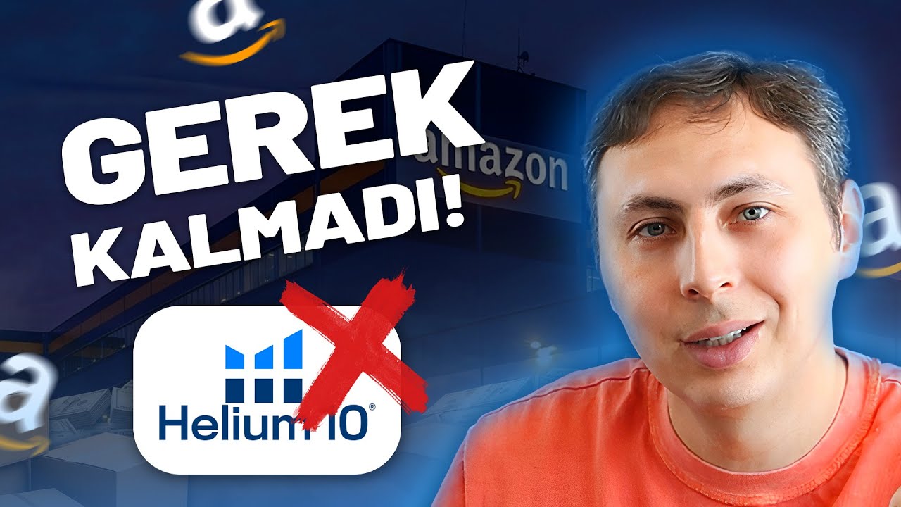 Helium10'a gerek kalmadı! | Amazon verileri ücretsiz yayınladı!