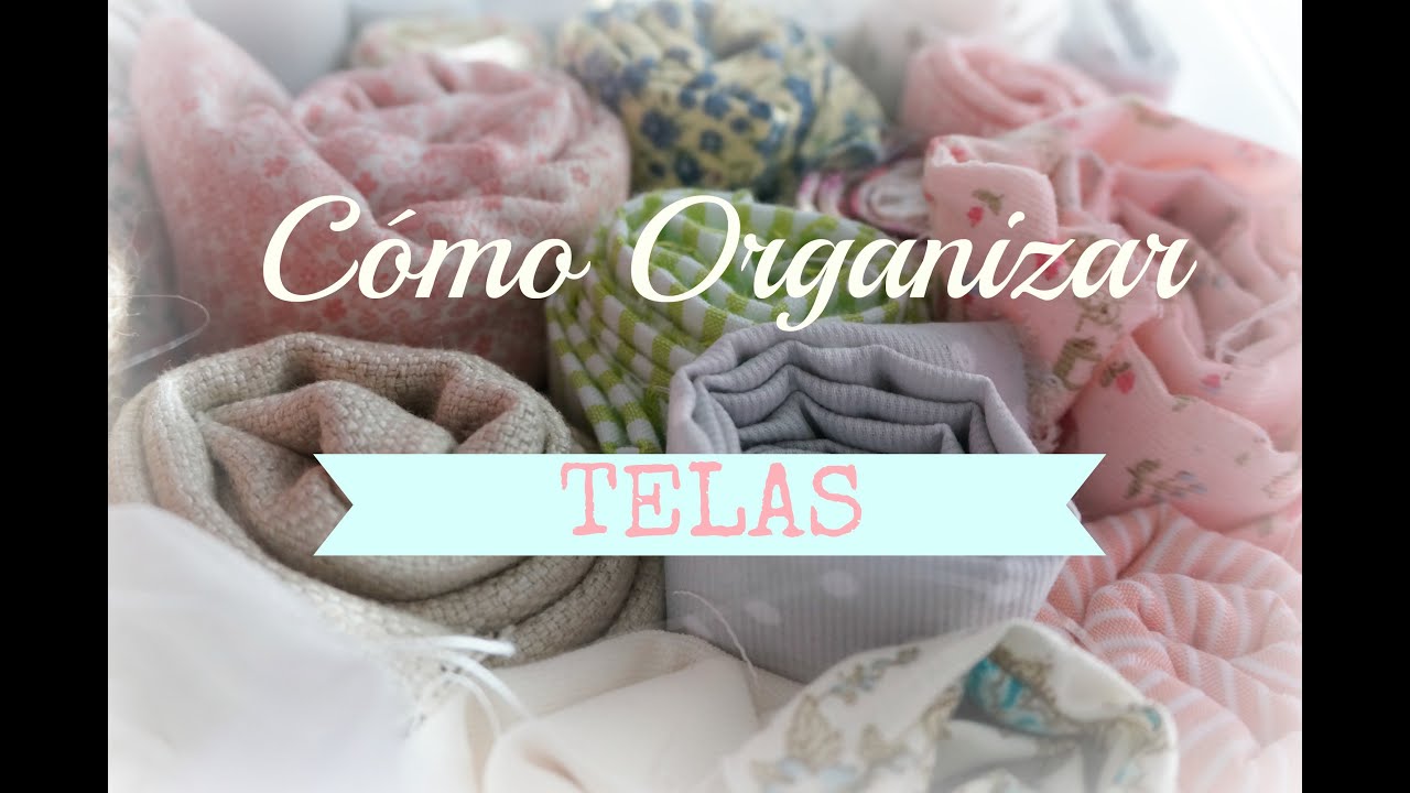 Organización de Telas. Organizando la Scraproom. Como guardar Retales. Scrapbooking organizacion.