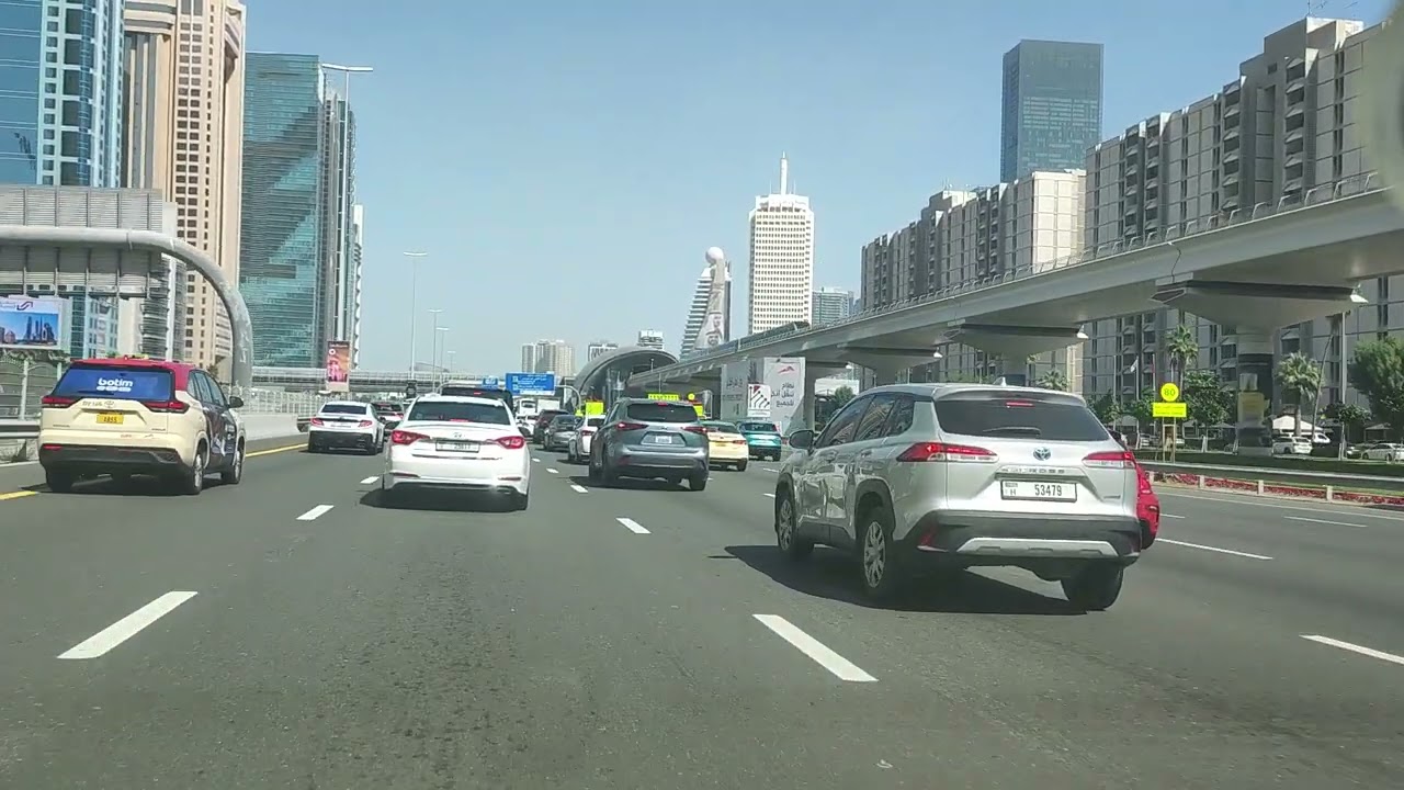 Driving to Dubai 