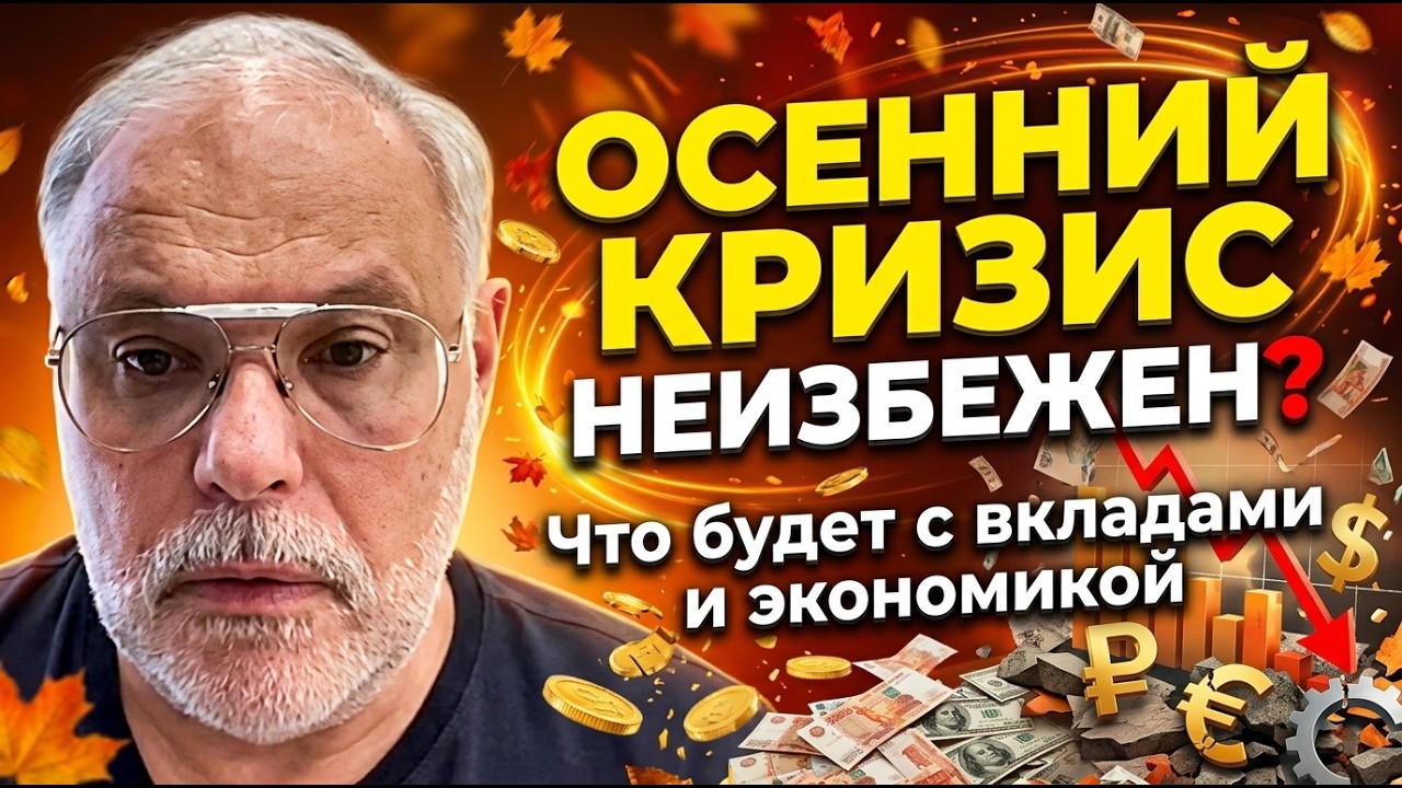 Осенний кризис неизбежен? Что будет с вкладами и экономикой | Михаил Хазин
