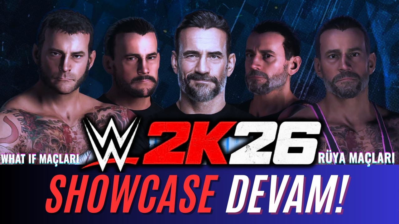 CM PUNK SHOWCASE: ''WHAT IF ve RÜYA MAÇLARI'' OYNUYORUM | WWE 2K26