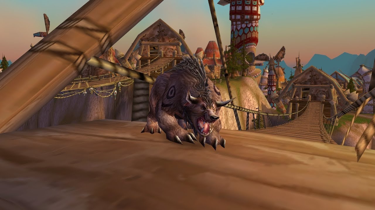 Tauren Druid Bear Form Quest Chain, WoW Classic