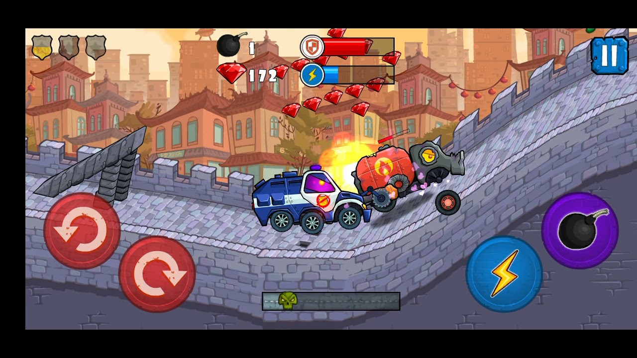 Unlocking harvester and carcop car eats car 3