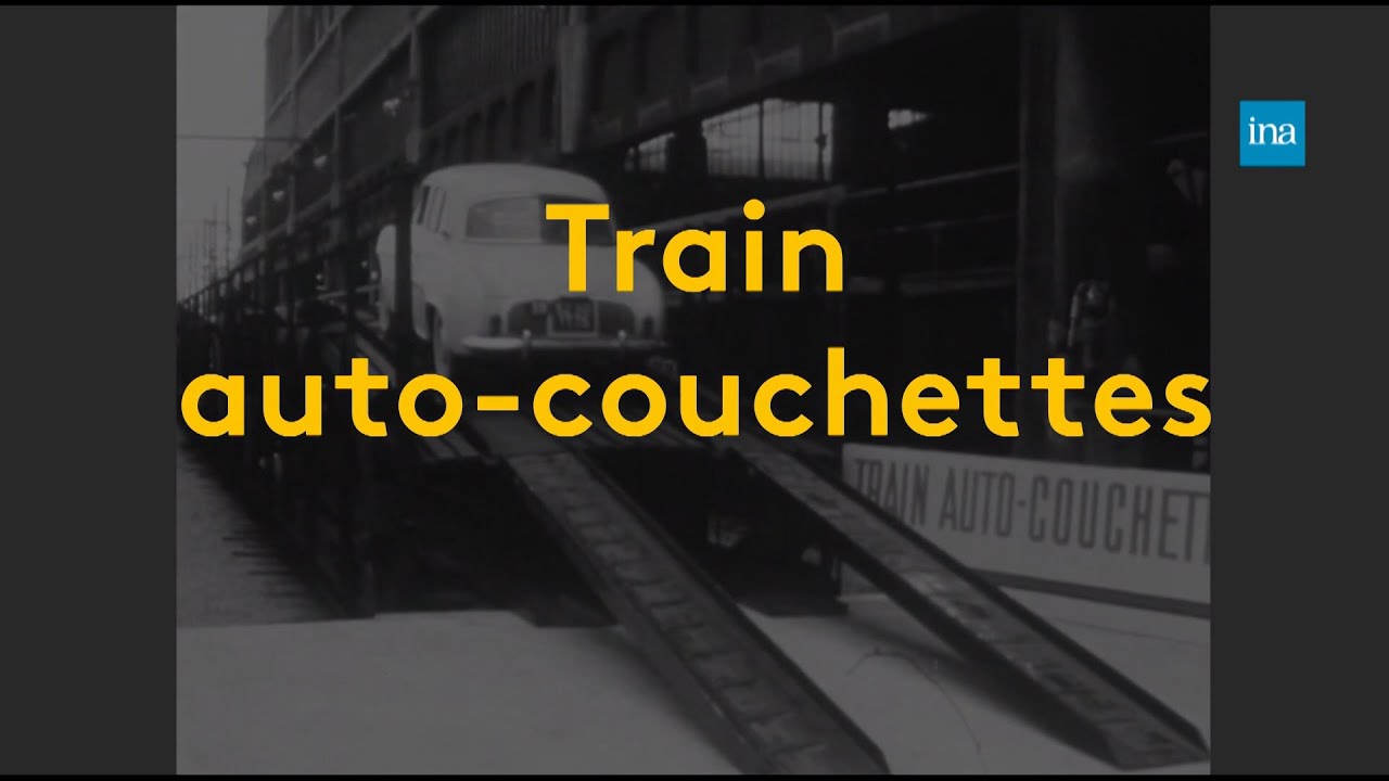 Le train auto-couchettes dans les années 60 et 70 | Franceinfo INA