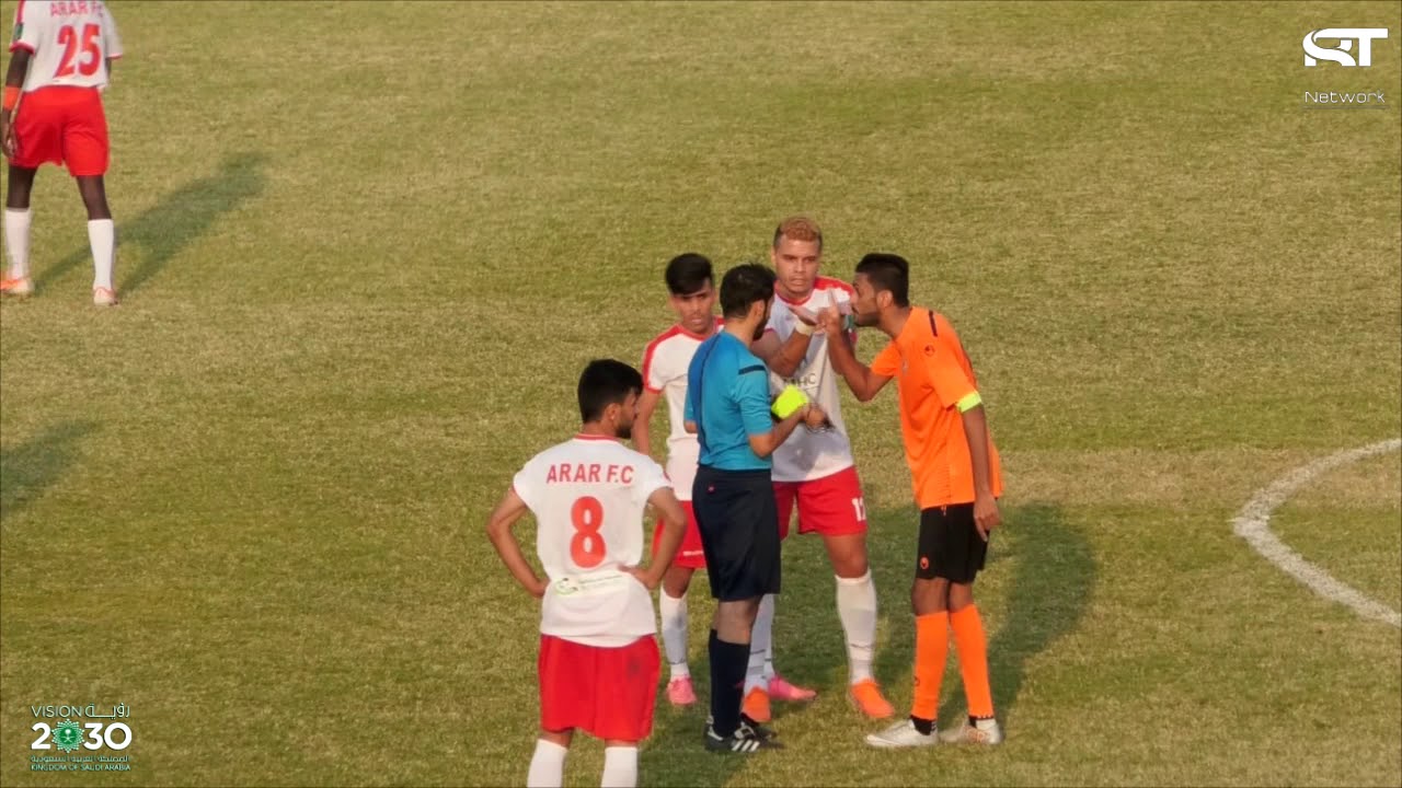 ملخص مباراة نادي الصفا & نادي عرعر ضمن دوري الدرجة الثانية  عبر شبكة RT الإعلامية