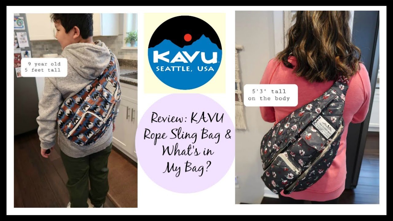 Kavu Rope Sling Bag | Review & What's Inside