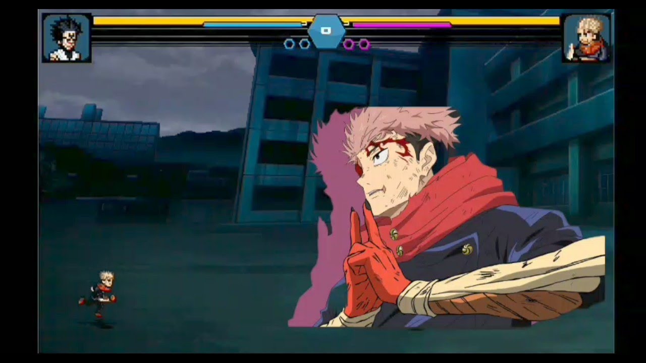 Yuji Itadori Final Arc Mugen Char By Guilherme Da Silva Mugen Supremo.