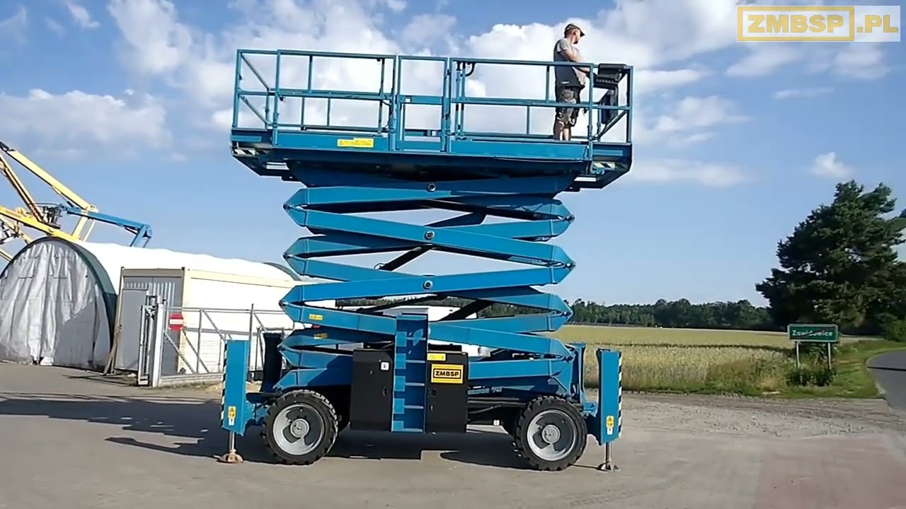 Podnośnik nożycowy 4x4 zwyżka Genie GS-5390RT