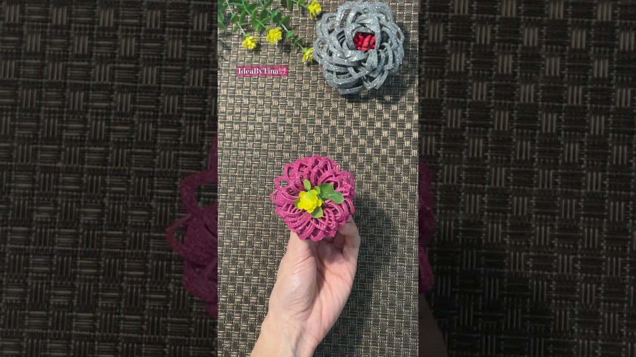 Flower with EVA foam🌸