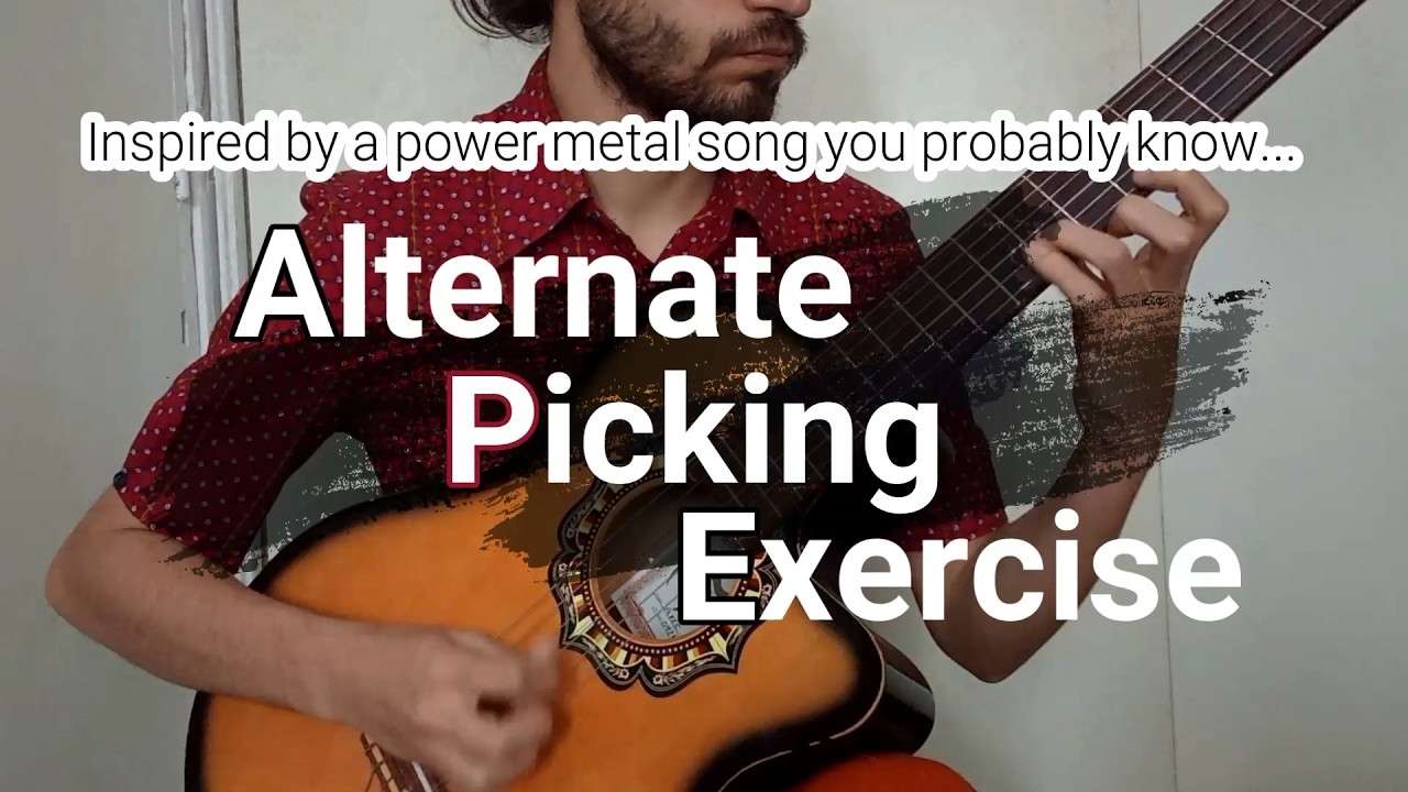 Alternate Picking Excercise (Inspired by Power Metal)