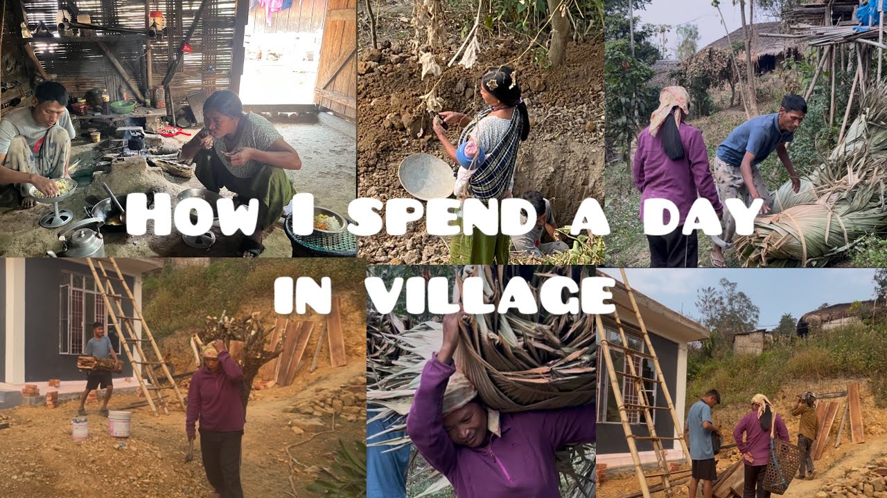 A day in village/with family@nativevillage