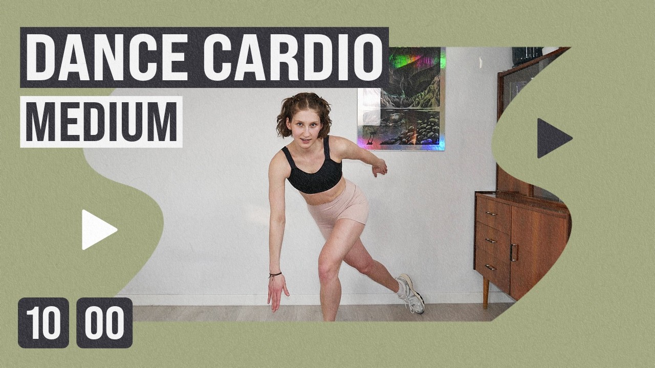 10 Min FAT-BURNING Dance Cardio (No-Floor, High-Energy Workout)
