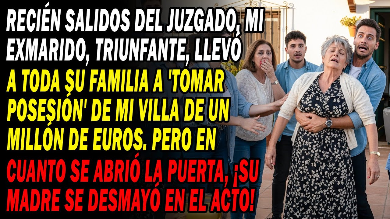 Saliendo Del Juzgado⚖️ Mi Ex Corrió A Tomar Mi Villa De 1M€🏠 Al Abrir La Puerta🚪Todos Se Desmayaron🤫