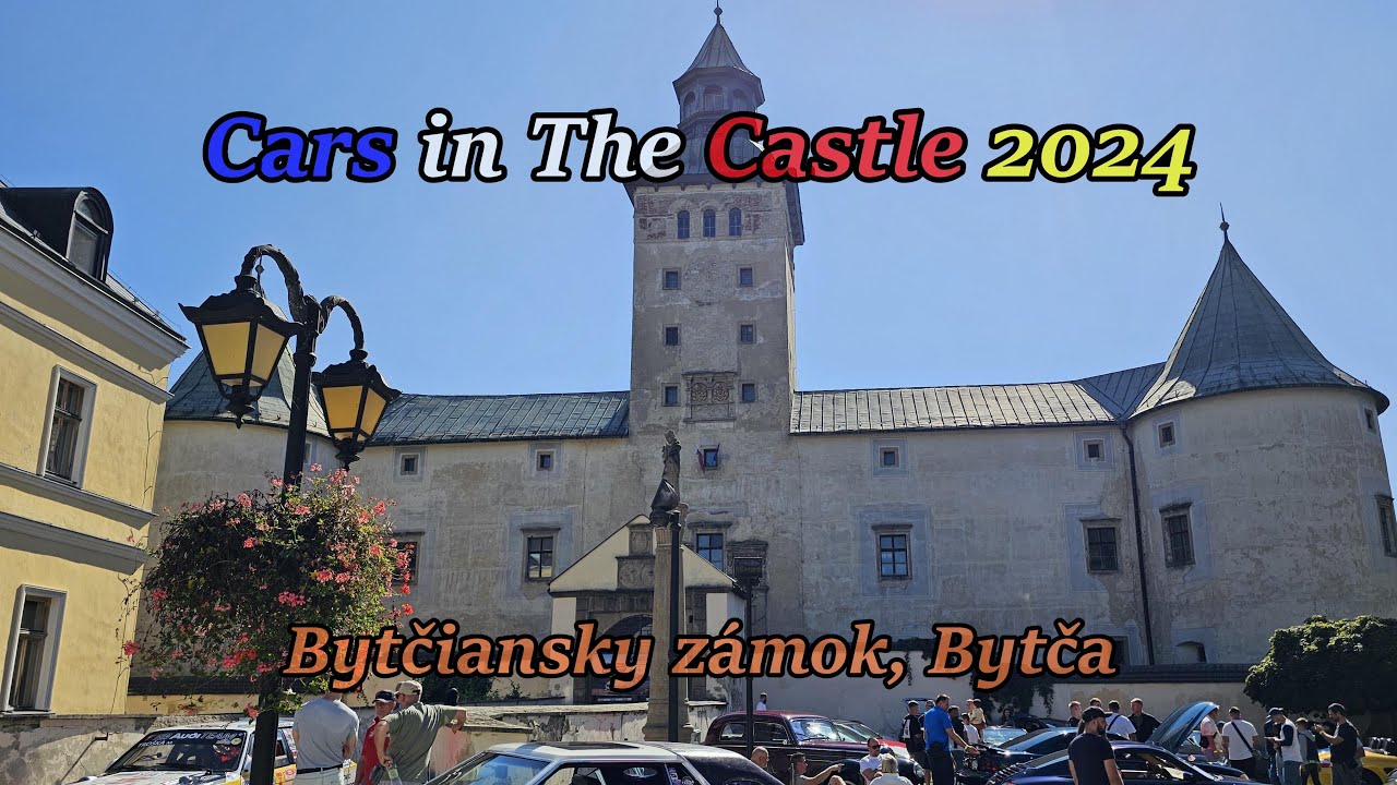 Cars in The Castle 2024 - Bytčiansky zámok, Bytča