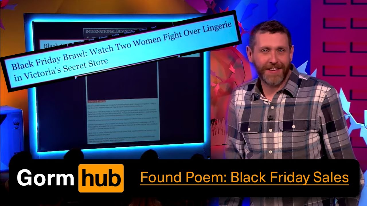 Dave Gorman: Black Friday Sales | Found Poem | Modern Life is Goodish