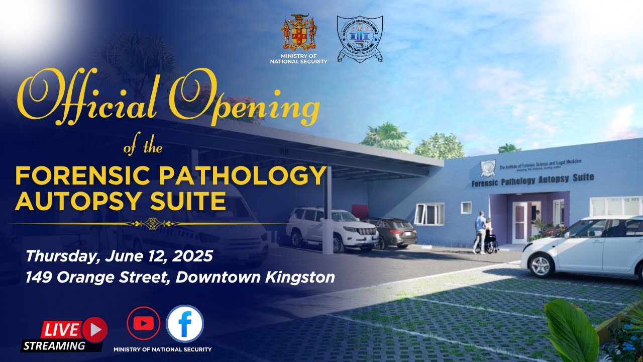 The Official Opening Ceremony of the Forensic Pathology Autopsy Suite