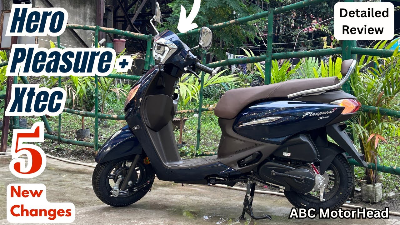 2025 Updated Hero Pleasure Plus Xtec 110 OBD 2B Detailed Review - 5 New Changes | New Price Features