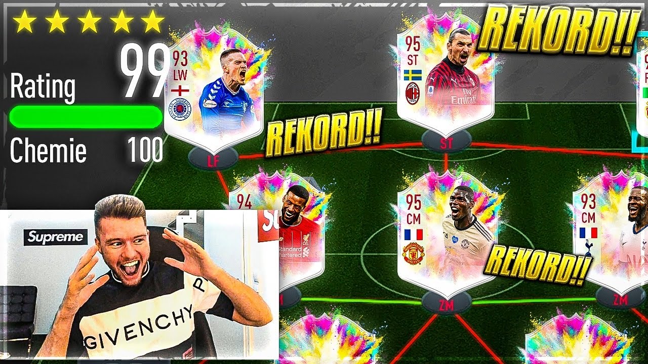 OMG!! REKORD FUT DRAFT in FIFA 20 🔥🔥 195 SUMMER HEAT & ICON DRAFT CHALLENGE