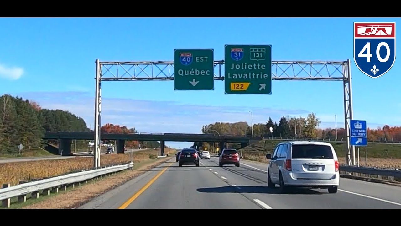 [2023/17] Montreal to Trois-Rivières - Autoroute 40 (Aut. Félix-Leclerc)