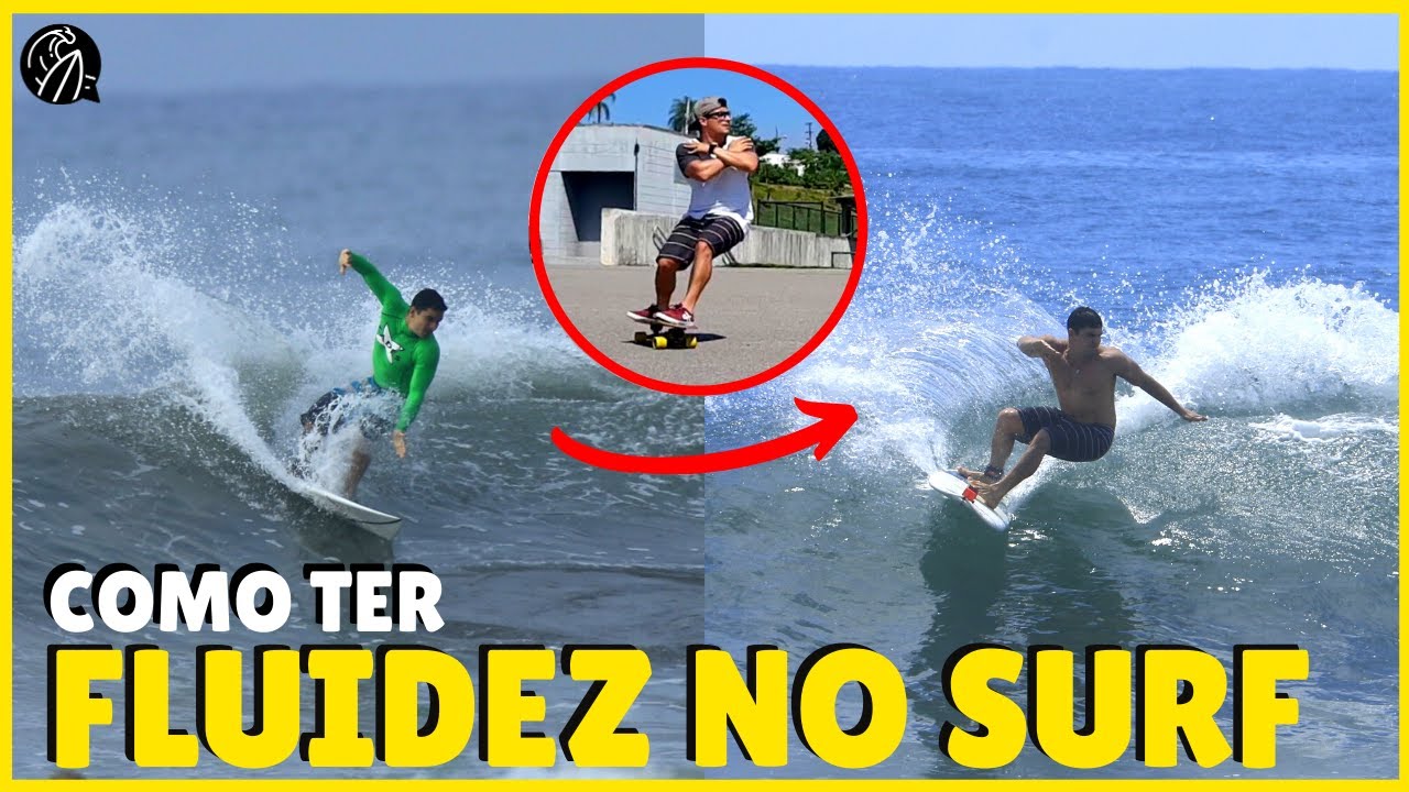COMO GANHAR FLUIDEZ E VELOCIDADE NO SURF | TREINO SURFSKATE