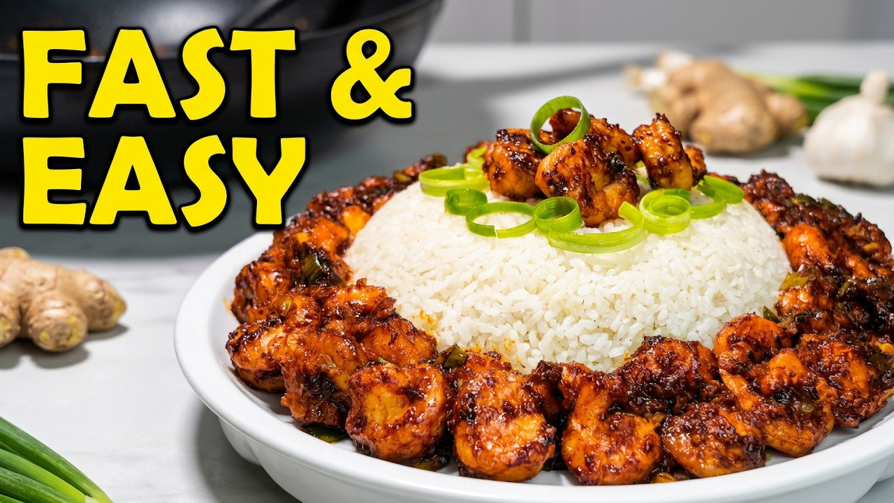 One-Pan Shrimp Stir Fry - Fast & Flavorful