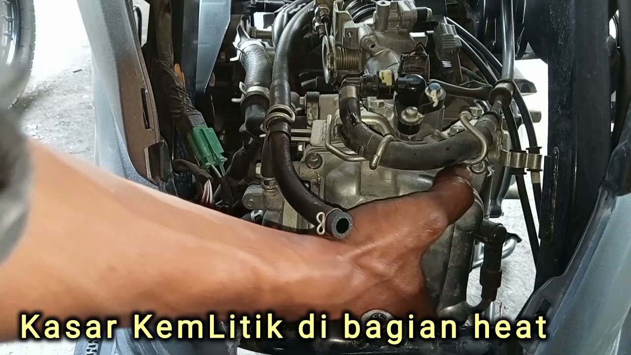 Mengatasi Suara Kasar Kemlitik di bagian head Vario