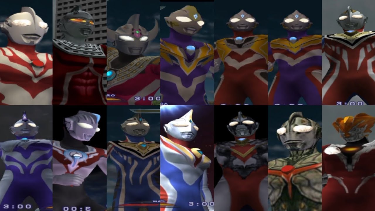 MOD TEXTURE COLECTION SERIES 1 - ULTRAMAN FIGHTING EVOLUTION REBIRTH BY SAGA CH