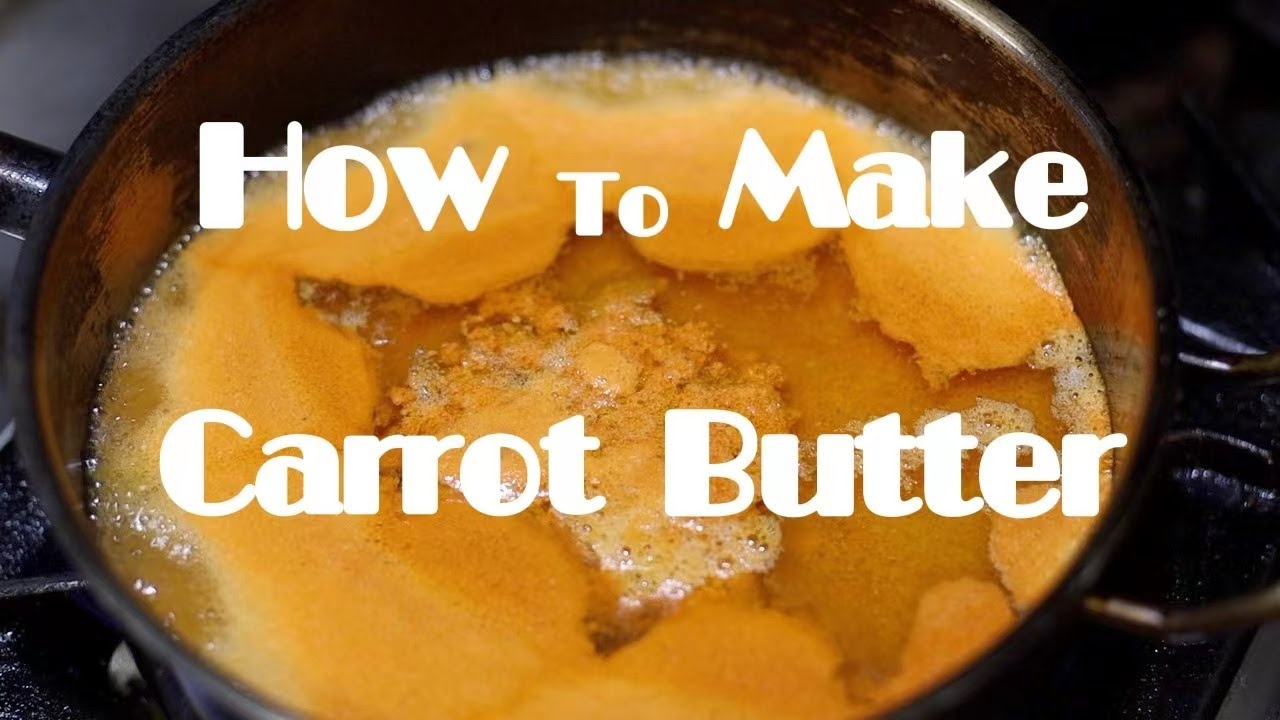 CNY Holiday Special 3 | How To Make Carrot Butter #cookwithcadence