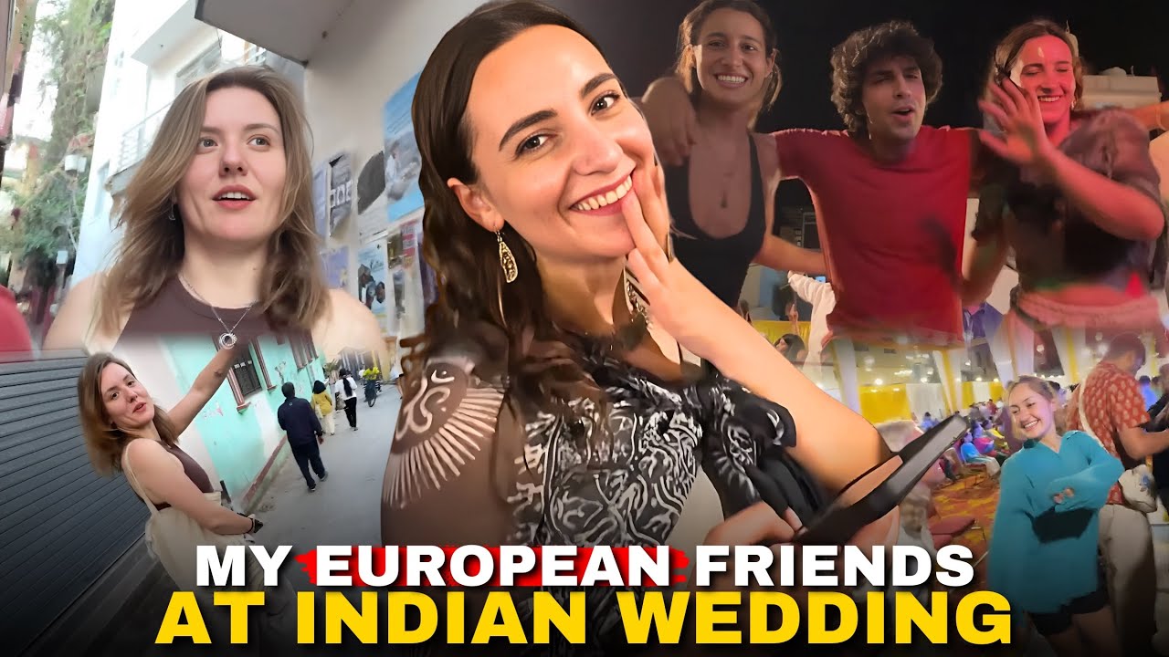 Took My European Friends to an Indian Wedding… They Went CRAZY! 😱