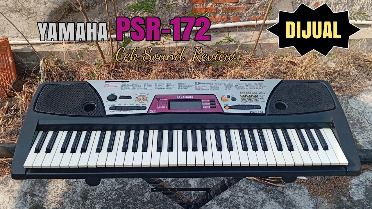 YAMAHA PSR-172 | Cek Sound | Review 2 | SOLD