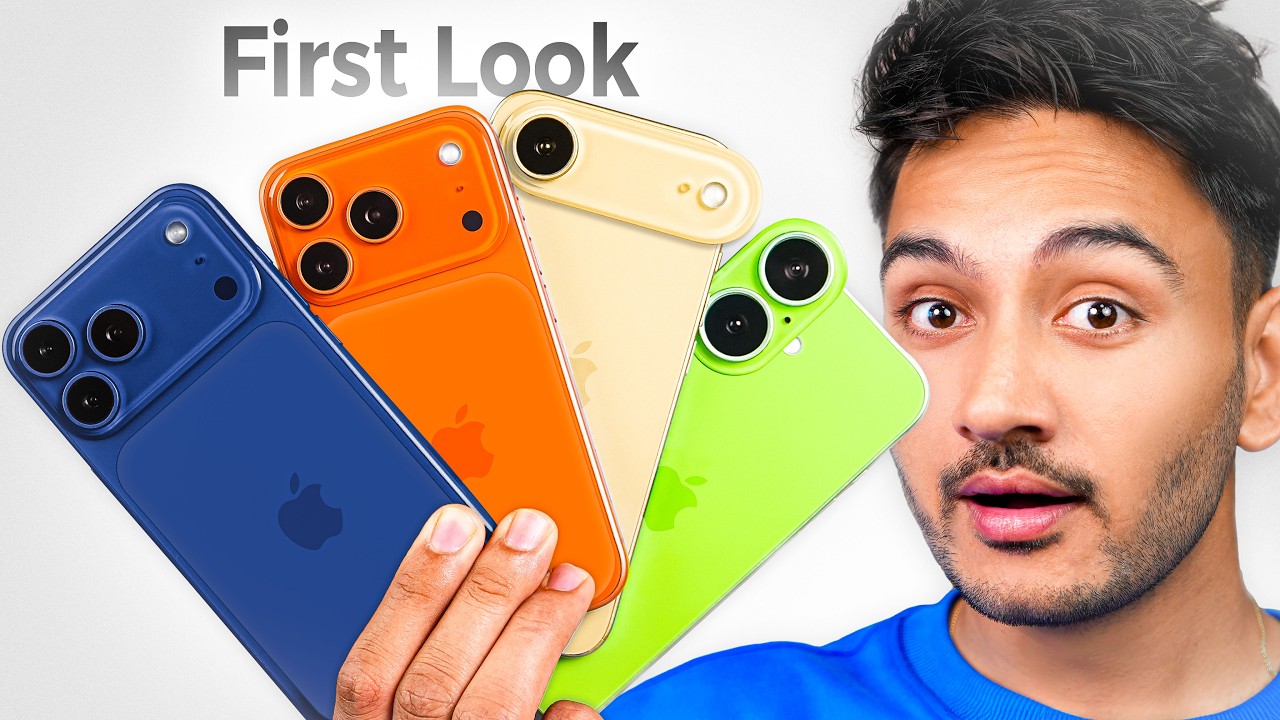 iPhone 17, iPhone 17 Pro & iPhone Air – FIRST LOOK 🔥 Biggest Changes