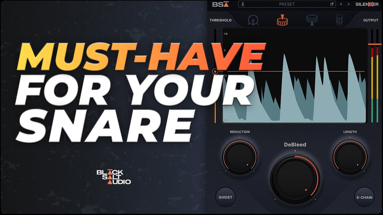 Eliminate Cymbal Bleed And Retain The Punch And Body Of Your Snare
