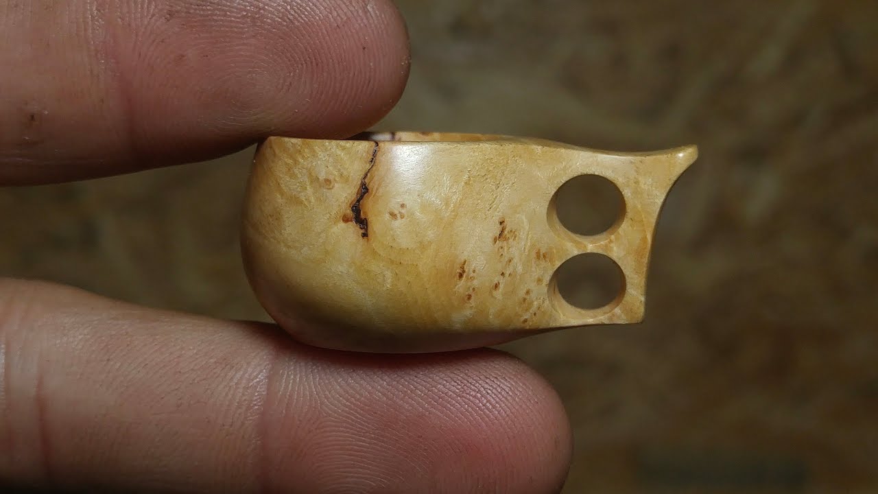 ‏The smallest wooden cup in the world!🤔 Making a miniature Kuksa